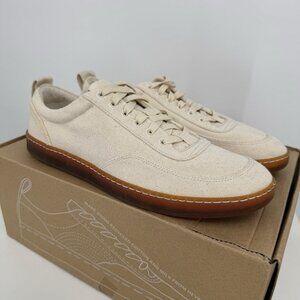 Everlane Tread Bare Sneaker 12 Women's in Canvas (Plain Natural) Lace-up Shoes